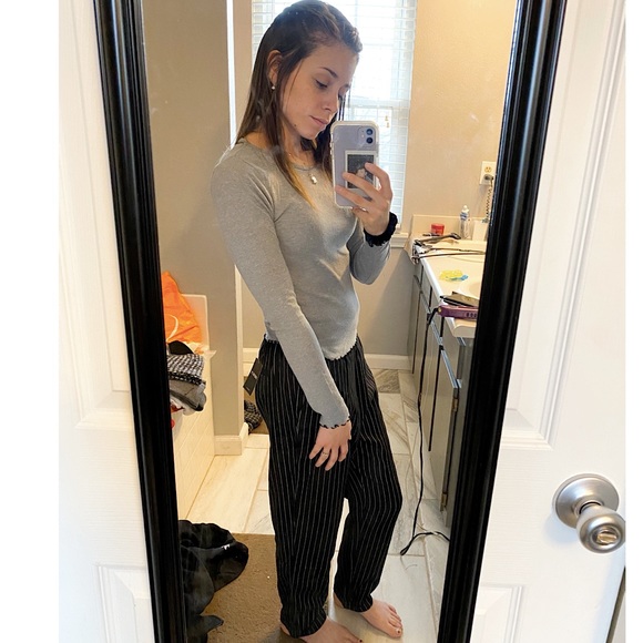 Pinstriped Pants - Picture 1 of 4